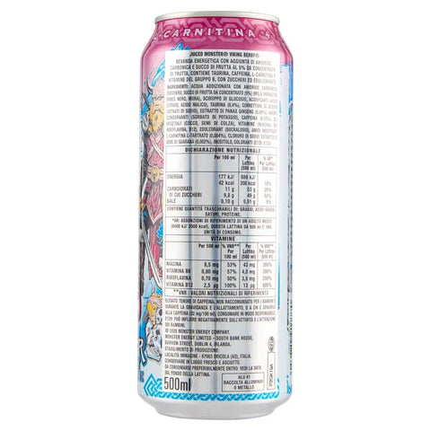 Monster Energy Drinks Monster Energy Juice Viking Berry 48x 500ml 5056784917770