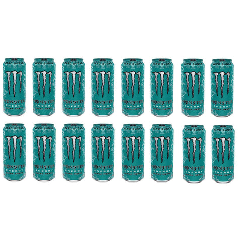 Monster Energy Drink Ultra Fiesta Zero Zuccheri Energiegetränk mit Mango-Geschmack alkoholfreies Getränk Null Zucker 500 ml 24x italienisch Original