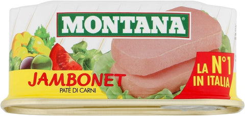 montana Pasteten 3x 200g Montana Jambonet Pate Rind und Schweine patè di carne bovina e suina 80292319