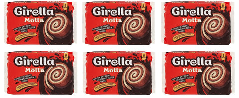 Motta Girella Snack Dolce da forno con farcitura al cacao Süßer Snack Backwaren mit Kakaofüllung ( ) 280g 6x 8 x 35g Original italienisch