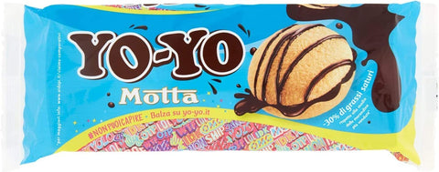 Motta Yo merenda gefüllte Zwischenmahlzeit 6 Snacks 6x 210g italienisch Original