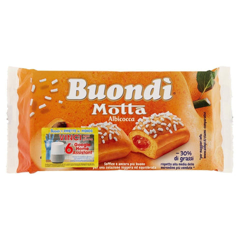 Motta BUONDI APRIKOSE 6 X 43 GR Kekse italienisch Original