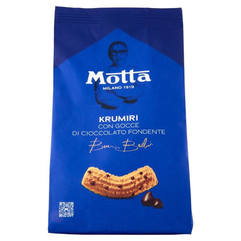 Motta Kekse Motta Krumiri con gocce di cioccolato fondente Kekse mit Schokoladenstückchen 290gr
