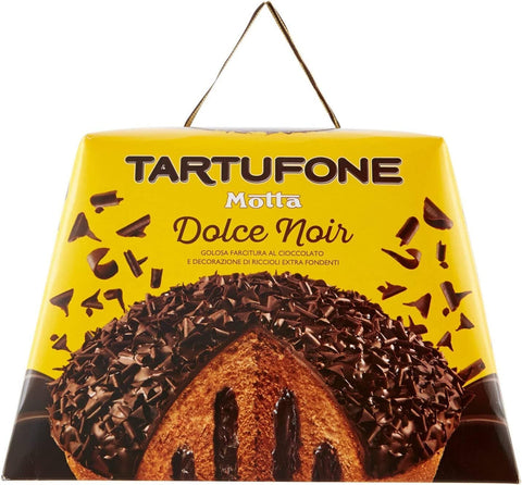 Motta Riegel Motta Tartufone DolceNoir leckere Kakaofüllung bedeckt mit dunkler Schokolade 650g 8000300231229