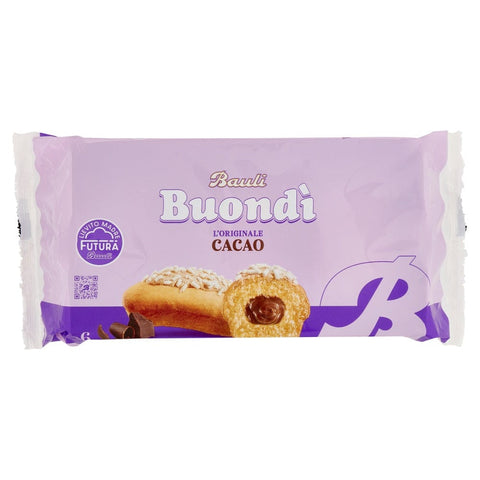 Motta Süße Snacks Bauli Buondì Cacao Gebackene Kuchen Snacks mit Kakao 276g 8014037008603