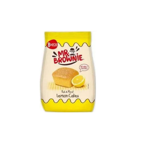 Mr Brownie Süße Snacks MHD 15/03/2025 Mr Brownie Lemon cake 200g 8411037892476