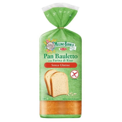 Mulino Bianco Brot 4x Mulino Bianco pane bianco senza glutine Glutenfreie Weißbrotscheiben 300g 8076809579377