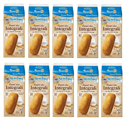 Mulino Bianco Kekse 10x Mulino Bianco PlumCake integrali Vollkornsnack 350 g 8076809570275