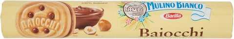 Mulino Bianco Baiocchi tube schoko reigel Kekse mit Schokolade 168 gr snack italienisch Original