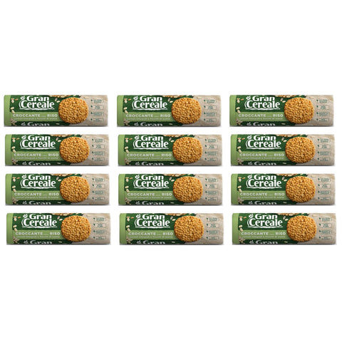Mulino Bianco Gran Cereale keks mit reis Getreide kekse Multi Cerealien 12x230g Original italienisch