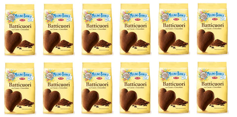 Mulino Bianco Kakao Kekse Batticuori Italien biscuits cookies kuchen brioche italienisch Original