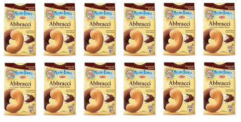 Mulino Bianco Kekse Abbracci Italien biscuits cookies kuchen brioche 12x350g Original italienisch