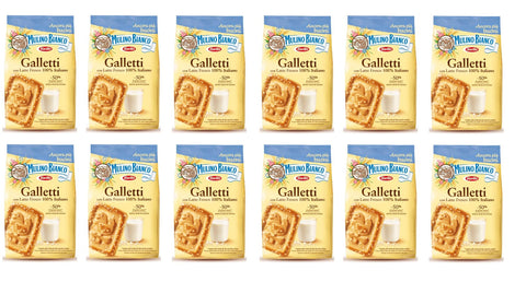 Mulino Bianco Kekse Galletti Italien biscuits cookies kuchen brioche 12x350g Original italienisch
