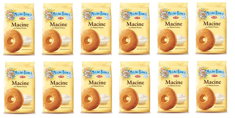 Mulino Bianco Kekse 12x Mulino Bianco Kekse Macine 350g Italien biscuits cookies kuchen brioche 8076809505918