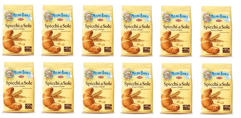 Mulino Bianco Kekse Spicchi di sole 350g Italien biskuits cookies kuchen 12x Original italienisch