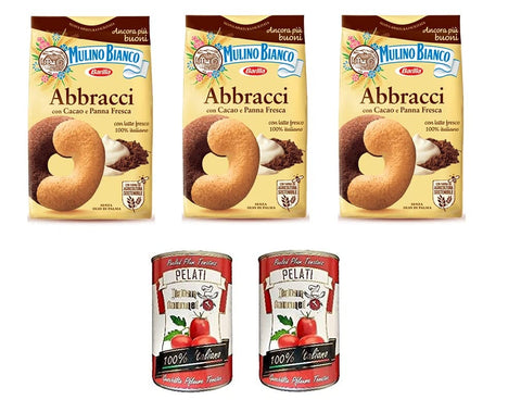 Mulino Bianco Kekse Biscuits Abbracci Italy cookies 3x350g Original italienisch