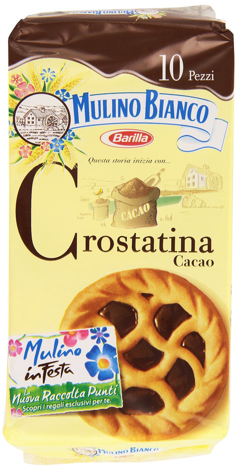 Mulino Bianco Kuchen Crostatina Cacao schokoriegel Schokolade kekse Kakao 30x 40gr Original italienisch