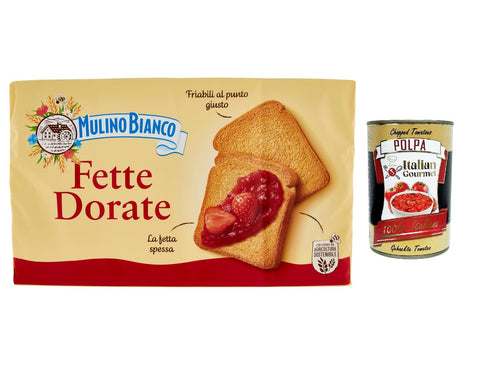 Mulino Bianco Fette biscottate Le Dorate Zwieback Kekse 3x630g Original italienisch