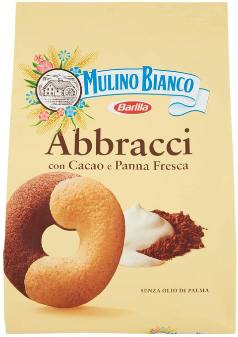 Mulino Bianco Kekse Abbracci Italien biscuits cookies kuchen brioche 3x350g Original italienisch