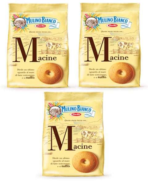 Mulino Bianco Kekse Macine Italien biscuits cookies kuchen brioche 3x350g Original italienisch