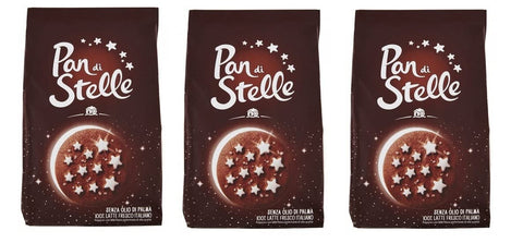 Mulino Bianco Kekse 'Pan di Stelle' 3x350g Original italienisch