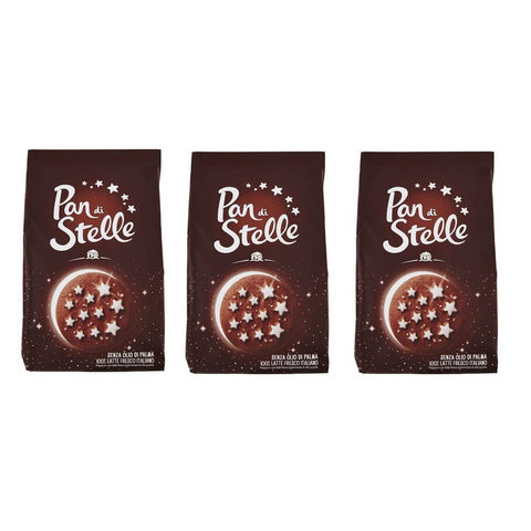 Mulino Bianco Kekse 'Pan di Stelle' 3x350g Original italienisch