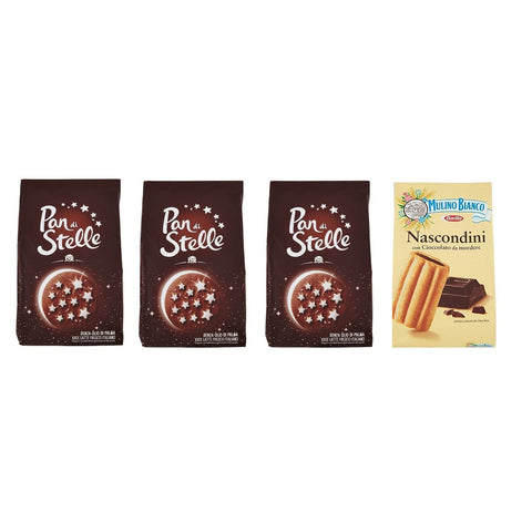 Mulino Bianco Kekse Pan di stelle Italien biscuits cookies kuchen brioche 3x350g Original italienisch