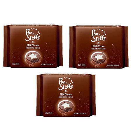 Mulino Bianco Pan di stelle Biscocrema kekse mit sahne Italien biscuits cookies 3x168g Original italienisch