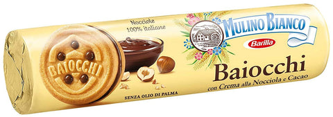 Mulino Bianco Baiocchi tube schoko reigel Kekse mit Schokolade snack 6x168g Original italienisch