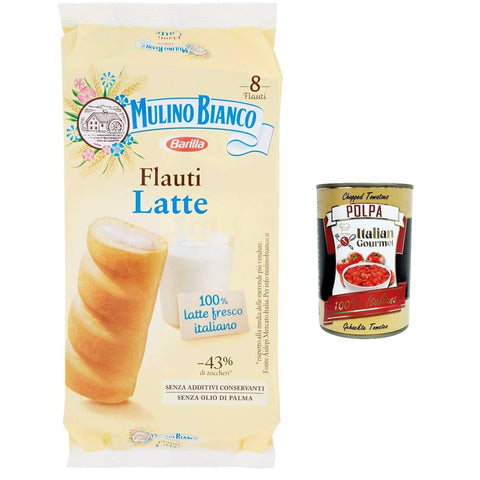 Mulino Bianco Flauti Milch kuchen snack mit 100 % frischer italienischer Milch 6x280g Original italienisch Kekse