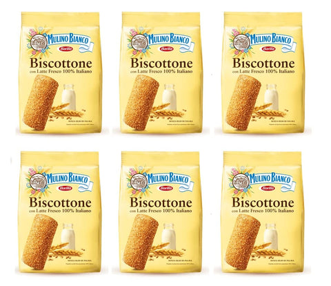 Mulino Bianco Kekse Biscottone Butterkeks biscuits cookies kuchen brioche 6x700g Original italienisch