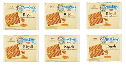 Mulino Bianco Kekse mit Honig Rigoli 800 g Kuchen Butterkeks cookies brioche italienisch Original