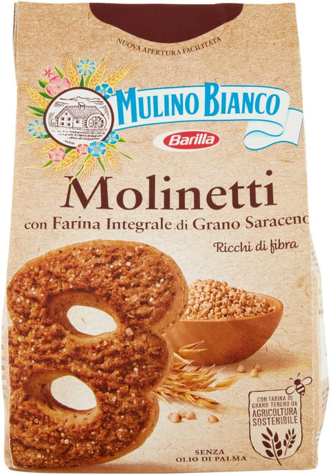 Mulino Bianco Kekse 6x Mulino Bianco Kekse Molinetti 350g Italien biscuits cookies kuchen brioche 8076809576635