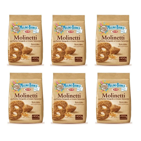 Mulino Bianco Kekse Molinetti Italien biscuits cookies kuchen brioche 6x700g Original italienisch