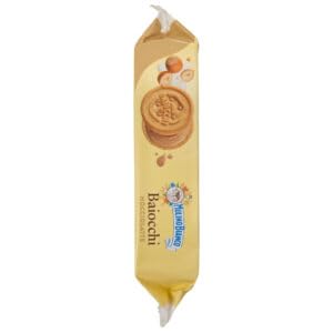 Mulino Bianco Kekse Mulino Bianco Baiocchi Nocciolatte Haselnussmilch 9x168g – Italienische Kekse mit Haselnuss-Milch-Creme – Ohne Palmöl – Original aus Italia+ Italian Gourmet polpa 400g 8076809586375