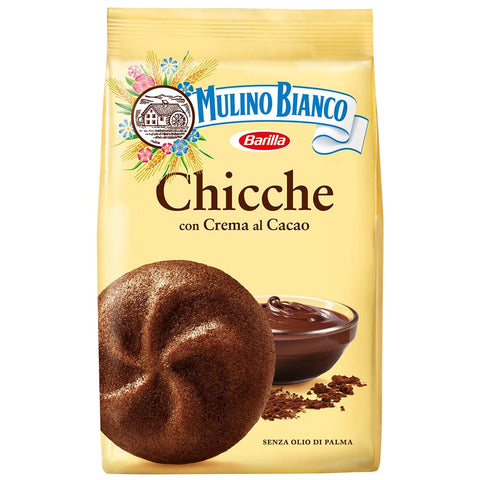 Mulino Bianco Kekse Mulino Bianco Chicche di Cacao, 10er Pack (10 x 200g) Original italienisch 8076809029551