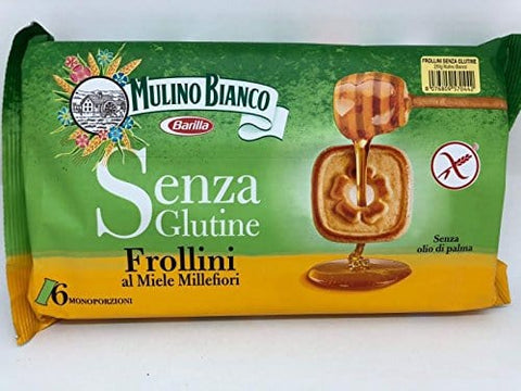 Mulino Bianco Frollini al miele Millefiori = Süße Backware Kese mit Blütenhonig 3x250g Original italienisch Kekse