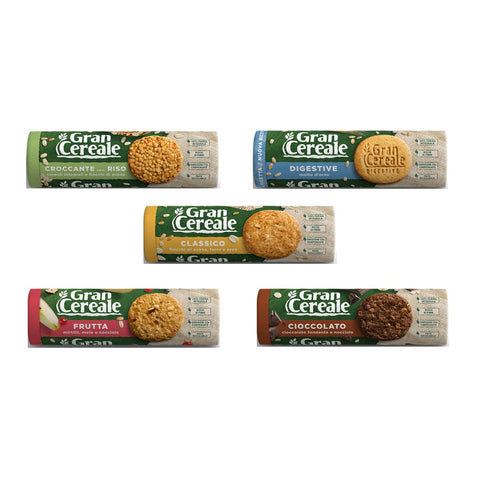 Mulino Bianco Gran Cereale Test set kekse korn keks Multi Cerealien 5x 250 g italienisch Original