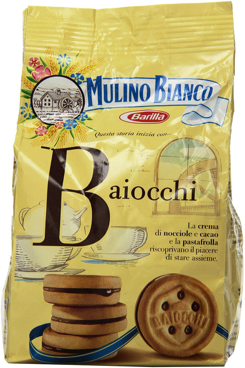 Mulino Bianco Kekse 'Baiocchi', 250 g Original italienisch