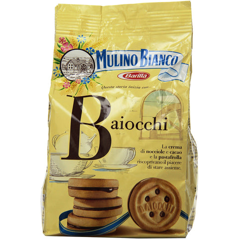 Mulino Bianco Kekse 'Baiocchi', 250 g Original italienisch