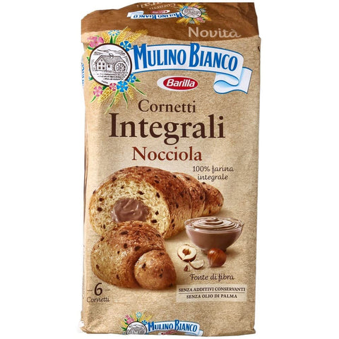 Mulino Bianco Kekse | Mulino Bianco Cornetti Nocciola Integrali | Mulino Bianco Galletti | Mulino Bianco Cracker | 300 Gramm Total italienisch Original