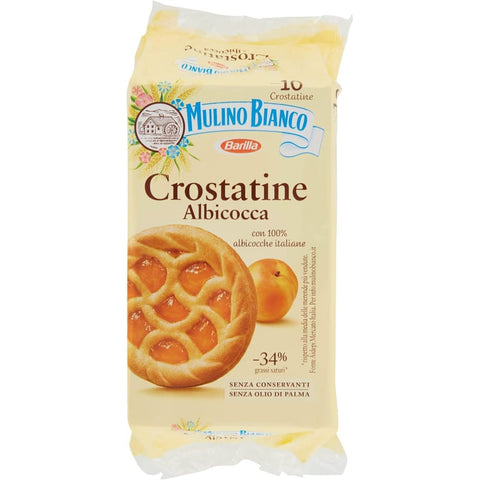 Mulino Bianco Kekse Mulino Bianco Kuchen Crostatina Albicocca Aprikose brioche kekse 400 g cookies italienisch Original 8076809514859
