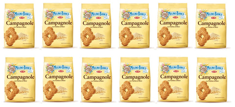 Mulino Bianco Multipack 12 Packungen Von 700 Gramm Je Campagnole Kekse 1 Stk Original italienisch