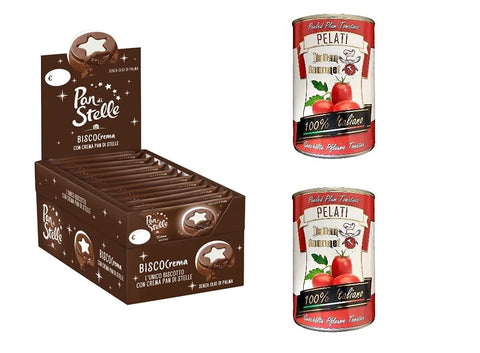 Mulino Bianco Pan di stelle Biscocrema Espositore mit sahne Italien biscuits cookies Aussteller 24x28g italienisch Original