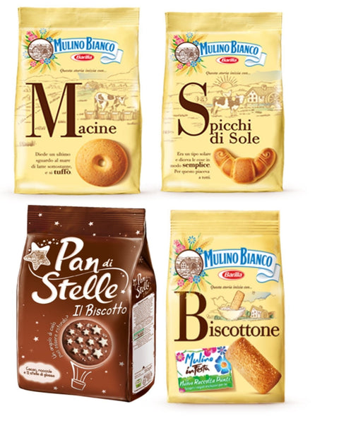 Mulino Bianco Kekse Mulino Bianco: Verschiedene Kekse, insgesamt 3100 g, 4 Stück 8076809542586