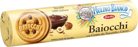 Mulino Bianco Baiocchi tube schoko reigel Kekse mit Schokolade 168gr snack 3x Original italienisch