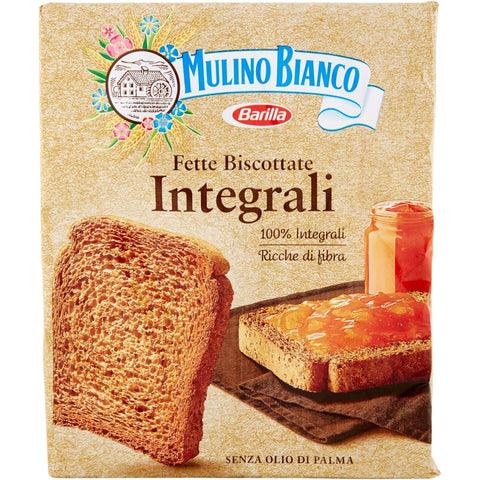 Mulino Bianco Fette Biscottate Volkoren 315 g Vollkorn Zwieback aus italien Original italienisch