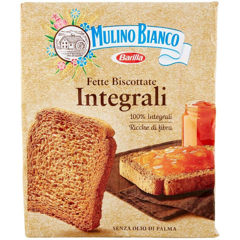 Mulino Bianco Vollkorn Zwieback (315 g) 4er Pack of 315 g [1,26 Kg] italienisch Original