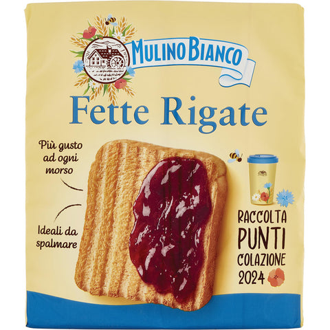 Mulino Bianco Zwieback gestreift 3 x 315 gr Original italienisch