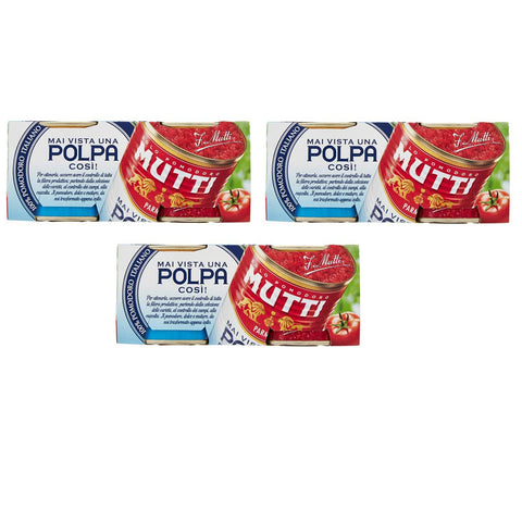 Mutti Polpa di Pomodoro Tomatenpulpe Tomatenfruchtfleisch Tomaten ( 2 x 210g italienisch Original